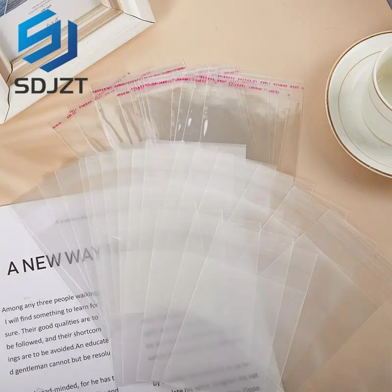 50PCS Frosted Transparent Card Sleeve Storage Bag Card Photo Protector Trading Cards Shield Cover Packing Bag Ziplock Bag