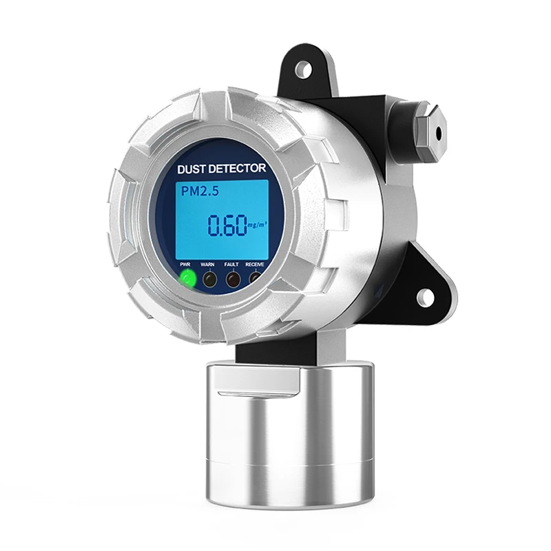 Fixed Dust  Particulate Matter, PM2.5, PM10, TSP | Audible and Visual Alarm