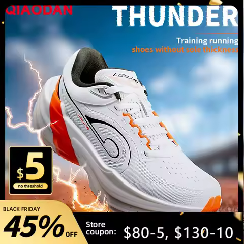 QIAODAN TG1.0 Men's 2025 Marathon Racing Shoes Shock Absorbing High Rebound Distance Training Running Sneakers QDB023253285