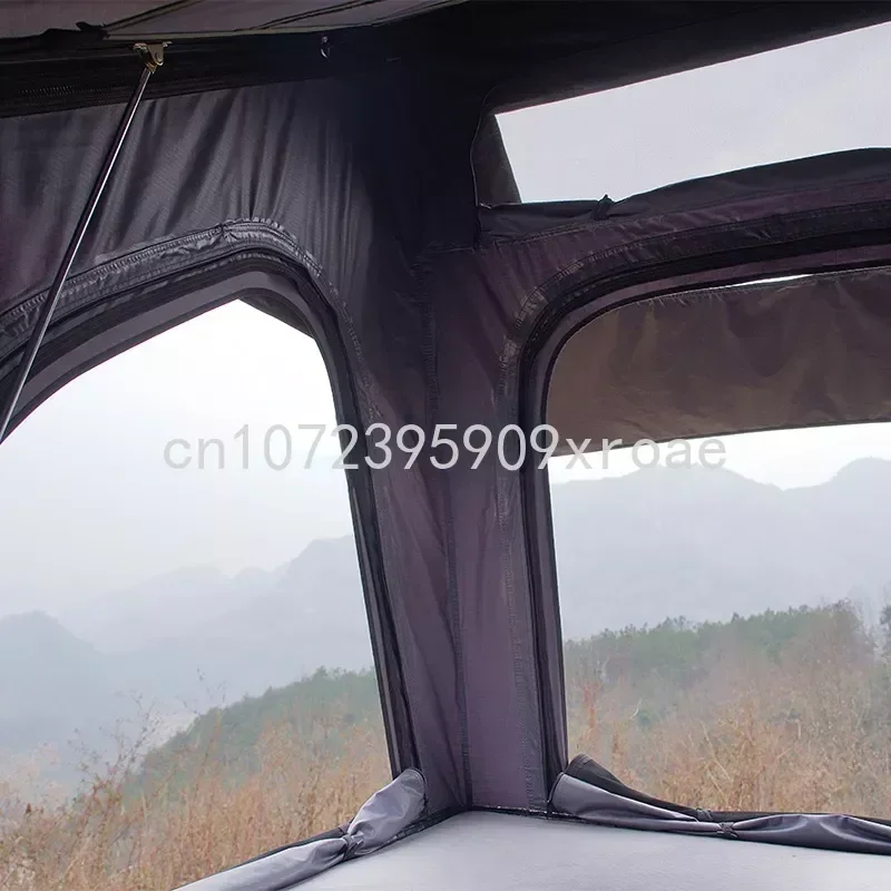 Hard Shell Aluminum Roof Tent, Car Roof Tent, Solar Panel Roof Frame