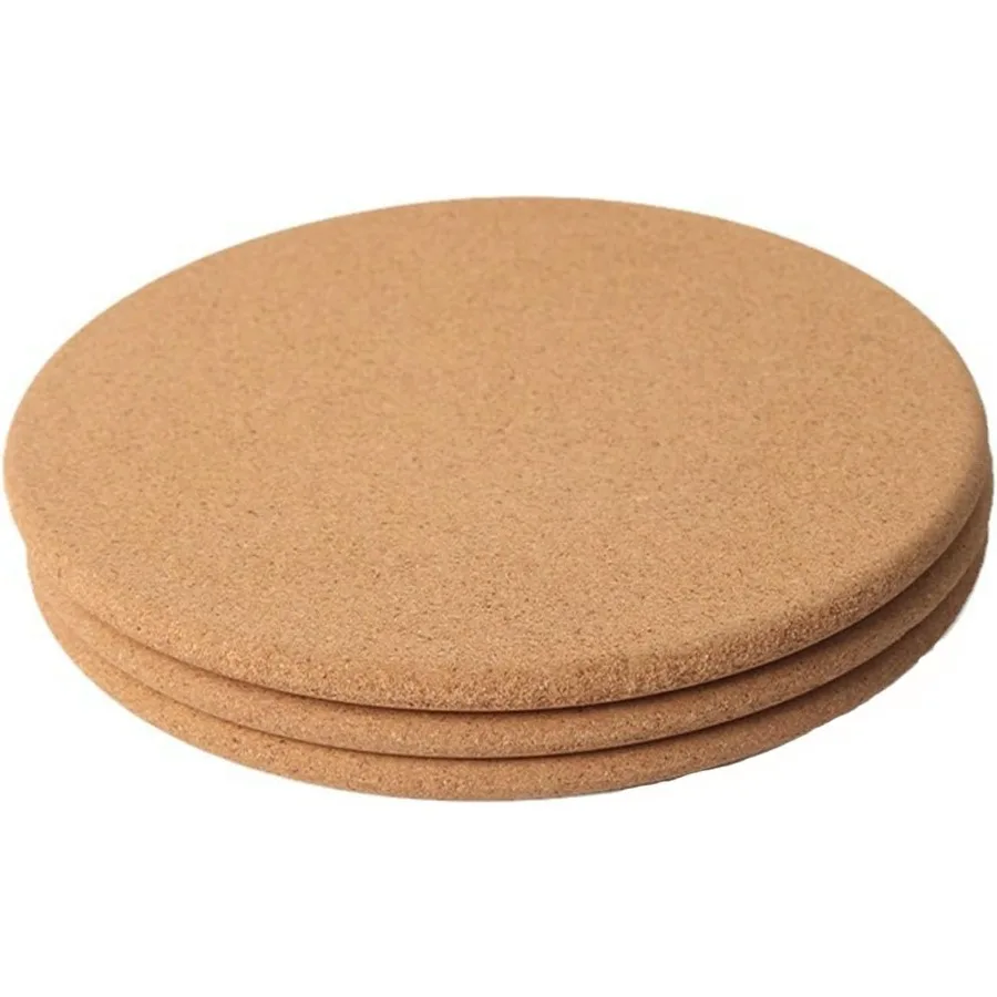 

Cork Trivet Trivets for Hot Dishes Hot Pads for Kitchen Warm Gifts Cork Rounds for Relatives and Friends
