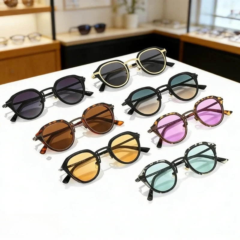 Oculos-de-sol-classicos-redondos-unissex-com-protecao-uv400-design-retro-com-hastes-de-metal-personalizadas-e-lentes-com-efeito-oceano-para-dirigir-e-atividades-ao-ar-livre