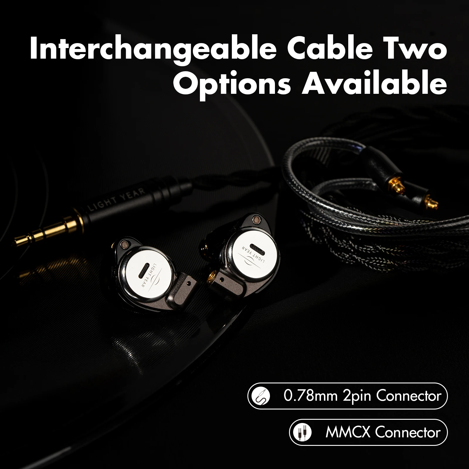 ROSESELSA Star City 5 Pro Wired Earbuds 1DD+2BA Hybrid IEM Earphones HiFi in-Ear Earphones Detachable Cable for Audiophile