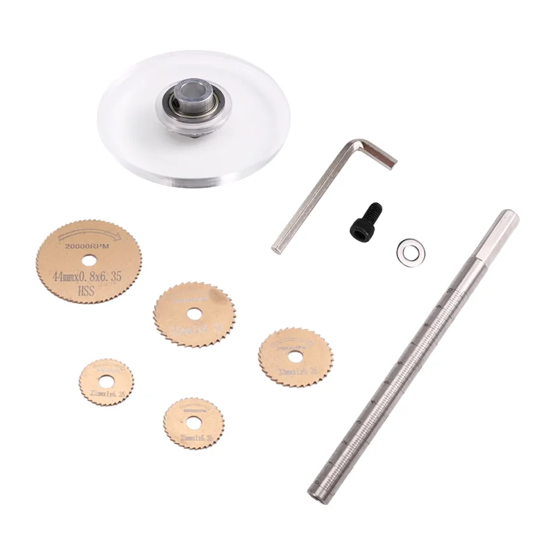 AT19-Cutter Tool Set With Scale Adjustable Depth Gauge, Internal Pipe,Cutter For PVC Pipe, 5PCS Saw Blades Included