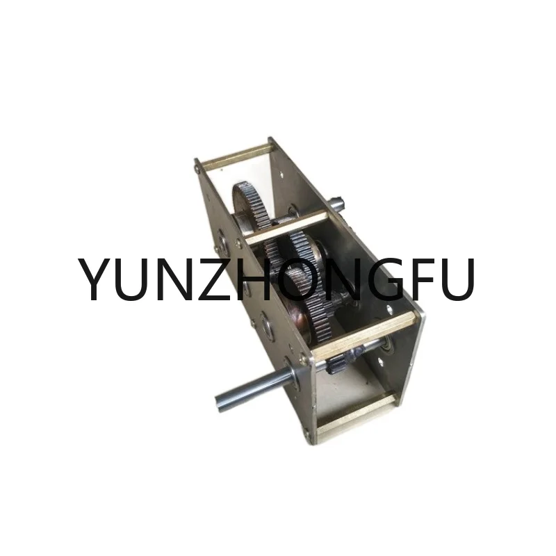 Hand crank generator speed increasing gear box wind hydraulic transmission gear set gearbox reduction box