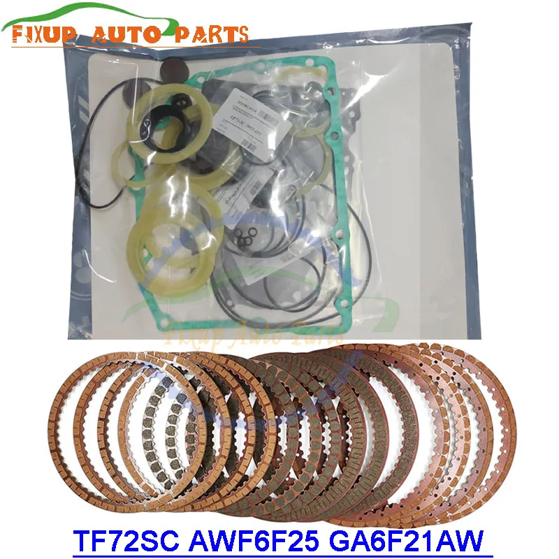 Image of TF72SC AWF6F25 GA6F21AW Auto-Getriebe-Überholungs- und Reparatur-Kit, Reibplatten-Dichtungen für Peugeot BMW MINI 6-Gang-Reparatur-Kit