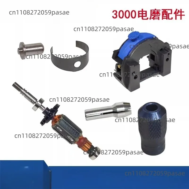 1PC Power Tool Replacement Parts Rotor Stator Carbon Brush Speed Control Switch Fit For Machine 3000
