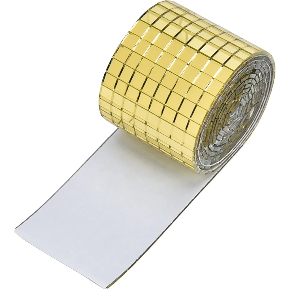 

1 Roll Wall Stickers Mosaic Tile Decals Peel and Stick Glass Surface Decoration Waterproof Odorless Home Office Hotel Interior