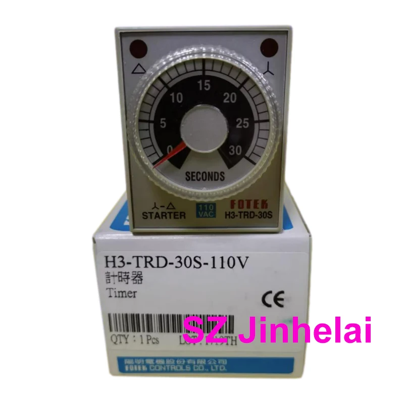 Authentic Original FOTEK Multifunction Time Relay H3-TRD-30S H3-M1 M3 M6 H3-FK-M3 220VAC 24VDC 380VAC 110VAC Timer