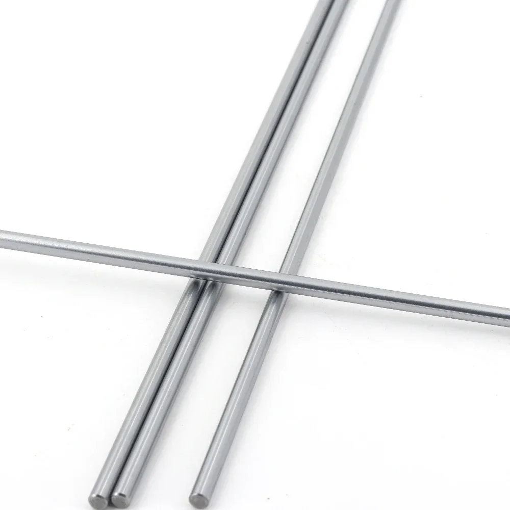 5mm linear shaft length 200mm 201mm  chrome-plated linear guide round rod shaft