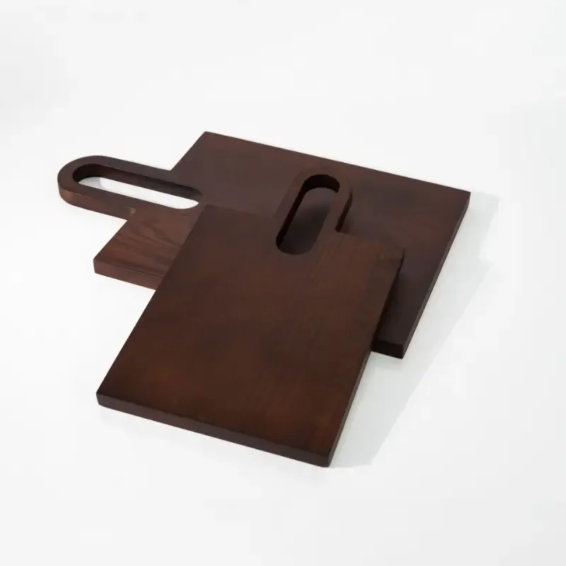 Modern Minimalist Creative Solid Wood Cutting Board Meal Board Fruit Board Model Room Home Decoration Tray Kitchen Jewelry Deskt