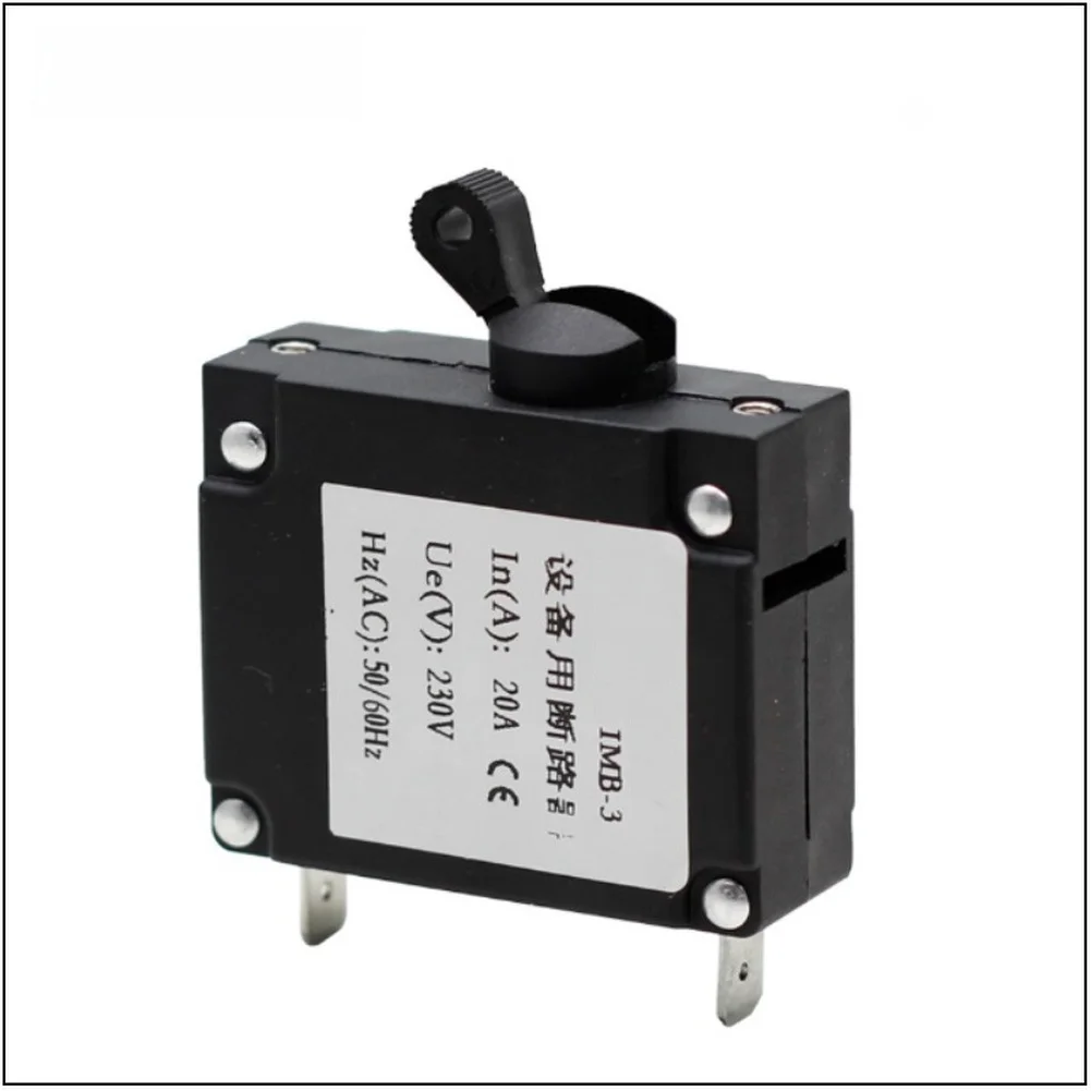 1pc IMB-30 20A Circuit Breaker Miniature Low Voltage Overload Protector 230V 50/60Hz Electromagnetic Switch Overload Protection