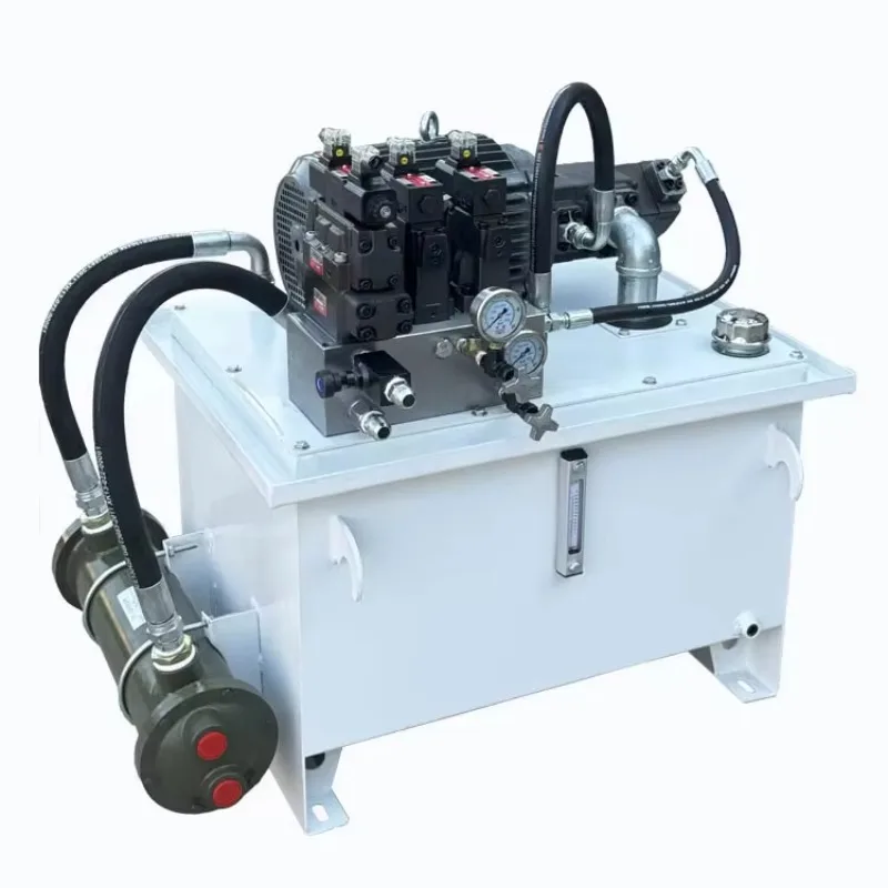 

New Hydraulic Power Pack Fittings 110V/220V/440V/460V 20-60 Gallons 50/60Hz Single/Three-Phase Hydraulic Power Unit