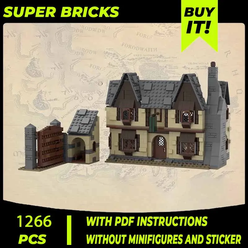 Star Movie Series YcMoc Building Blocks The Medieval Times House Model Technology Bricks DIY Castle Street View Toy For Children