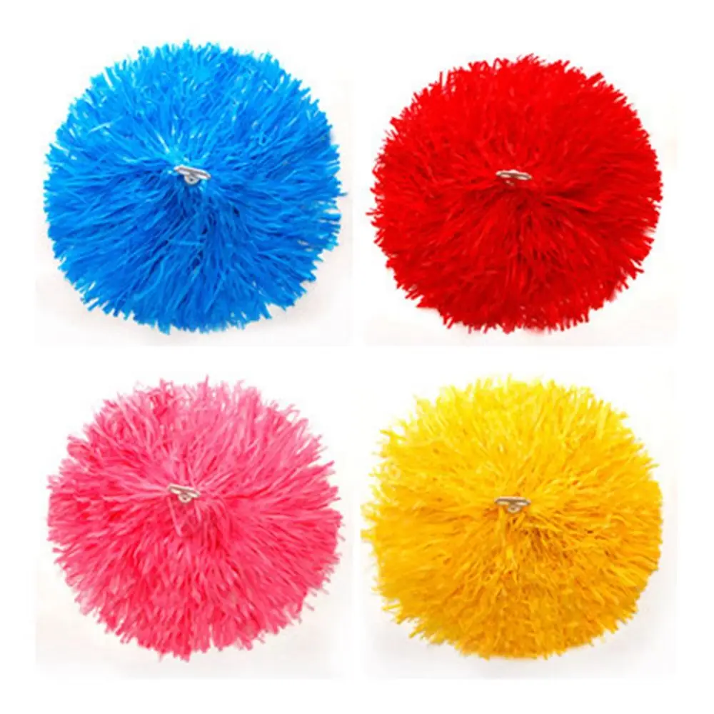 Double hole handle Competition Flower Club Sport Supplies Dance Party Decorator Cheerleader pompoms Cheerleading Cheering Ball