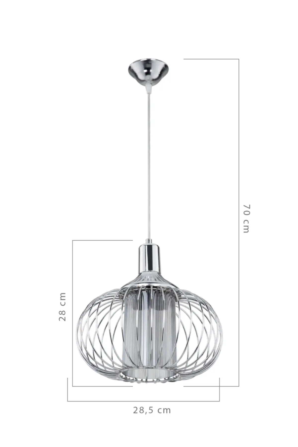 

DOLBOVI Terla pendant chrome