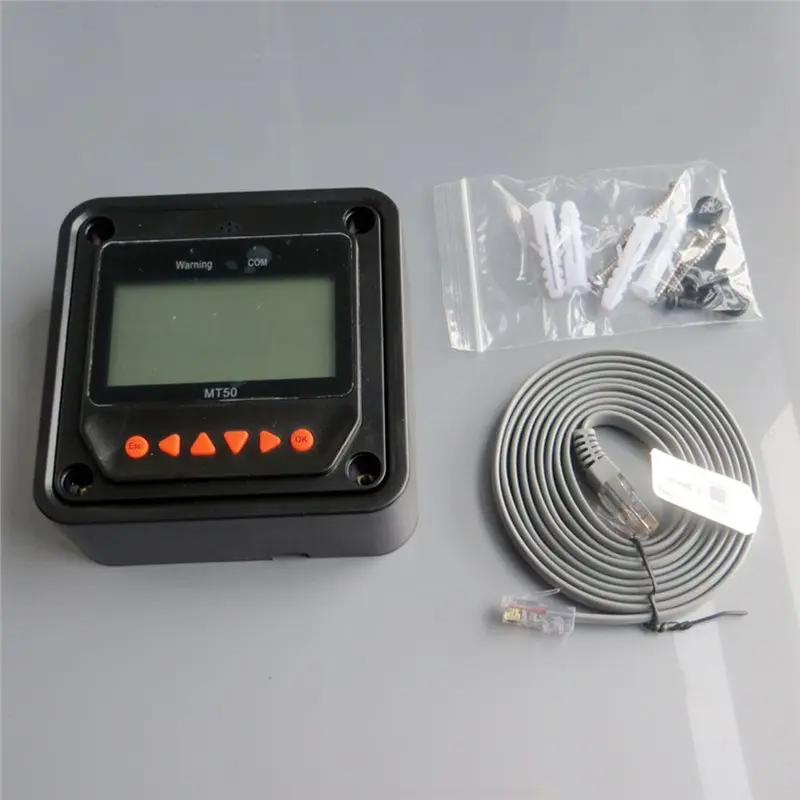 ABFS MPPT Solar Controller MT52 Remote Meter Remote Solar Monitor