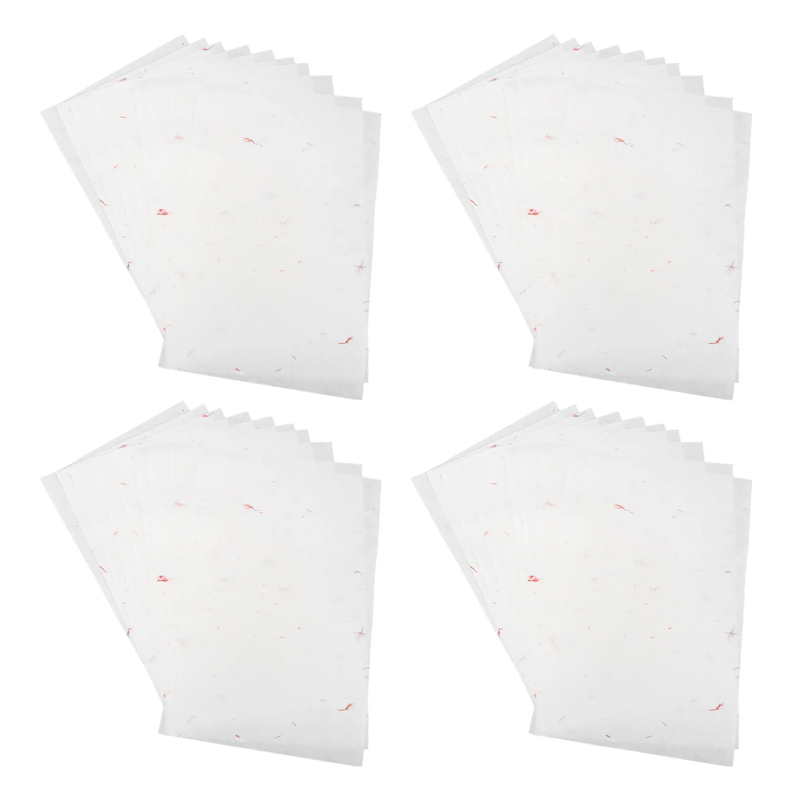 40Sheet Authentic Xuan Paper Rice Paper for Chinese Calligraphy Japanese Kanji Sumi Writing Watercolor Painting Practice Art