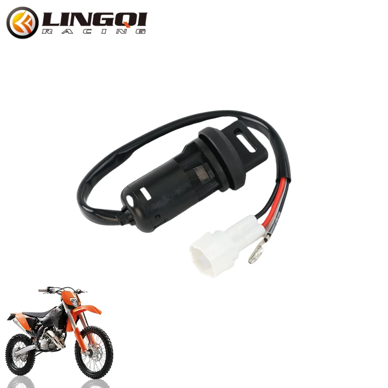 Lingqi racing interruptor de partida de fio para motocicleta, fechaduras elétricas para KT125-500 sx sxf xcf exc tc125 250 fc250 fc350 fc450
