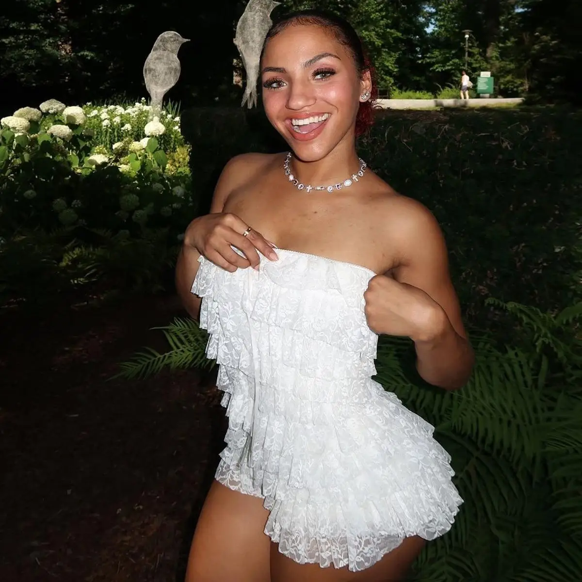 

Women's Strapl Woolen Jumpsuit High Waist Five-Quarter Length Autumn Season Faion Ladies' One-Piece Suit