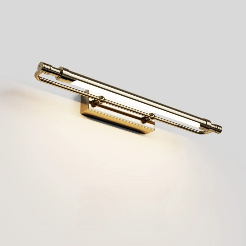 50cm/70cm Vintage wall lamp adjustable angle mirror front light corridor photo lamp advertising sign light Strip Led Makeup Lamp