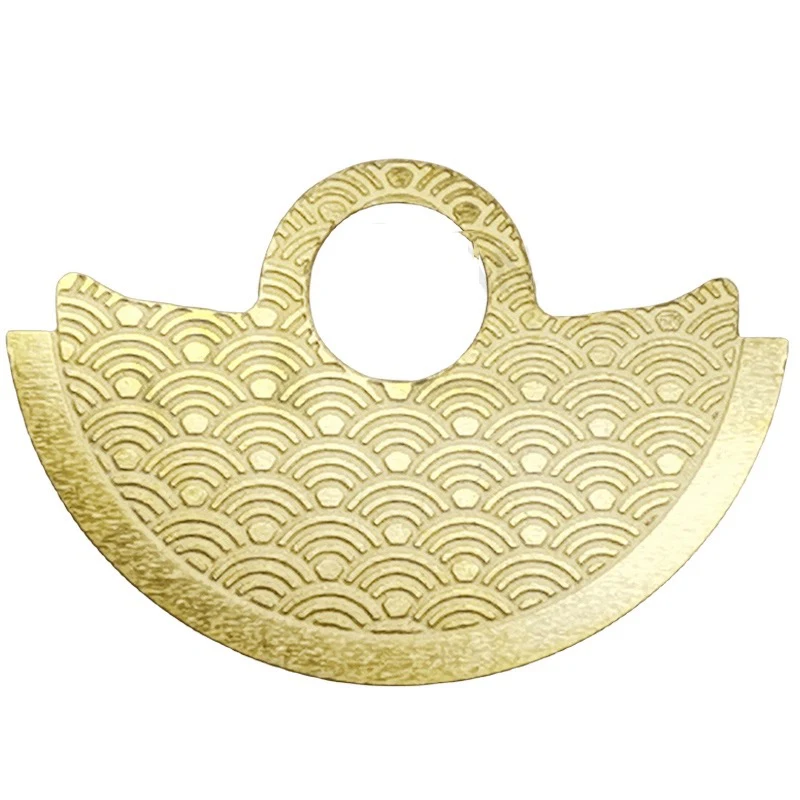 Watch accessories automatic hammer patch NH35 modified 4r35B movement NH36 movement gold automatic hammer thin engraving