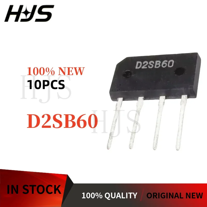 10PCS 100% Brand New and Quality D2SBA60 D2SB60 D3SB60 D3SBA60 D4SB60 D5SB60 D4SBA60 D5SBA60 Rectifier bridge stack