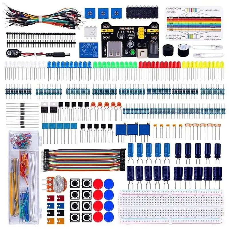 Electronic Components Super Kit For Arduino UNO R3 Development Board