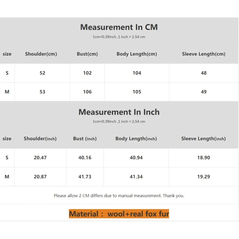الواقع الفراء سترة الطبيعية ريال الثعلب الفراء طوق الصوف يمزج معطف الفراء الأصفاد سترة صوفية النساء الخريف الشتاء الكشمير ملابس خارجية #6
