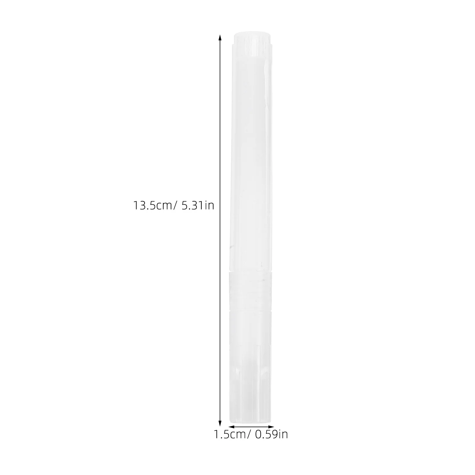 10 قطعة علامات إعادة الملء أقلام طلاء فارغة الأبيض الاكريليك برميل سميك دائم لفن الكتابة على الجدران Crafts بها بنفسك الحرف الزجاجية الحجر #5