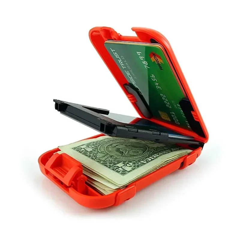 Short Wallet Secure Wallet Lock Wallet Card Pack