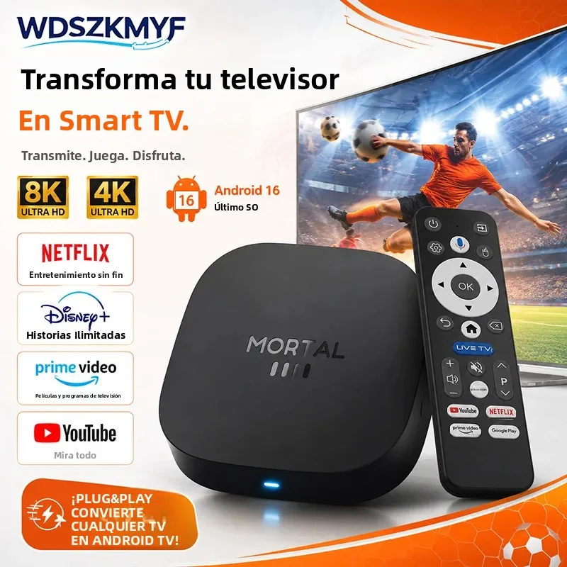 TV Box Android T1+ 8K 128GB