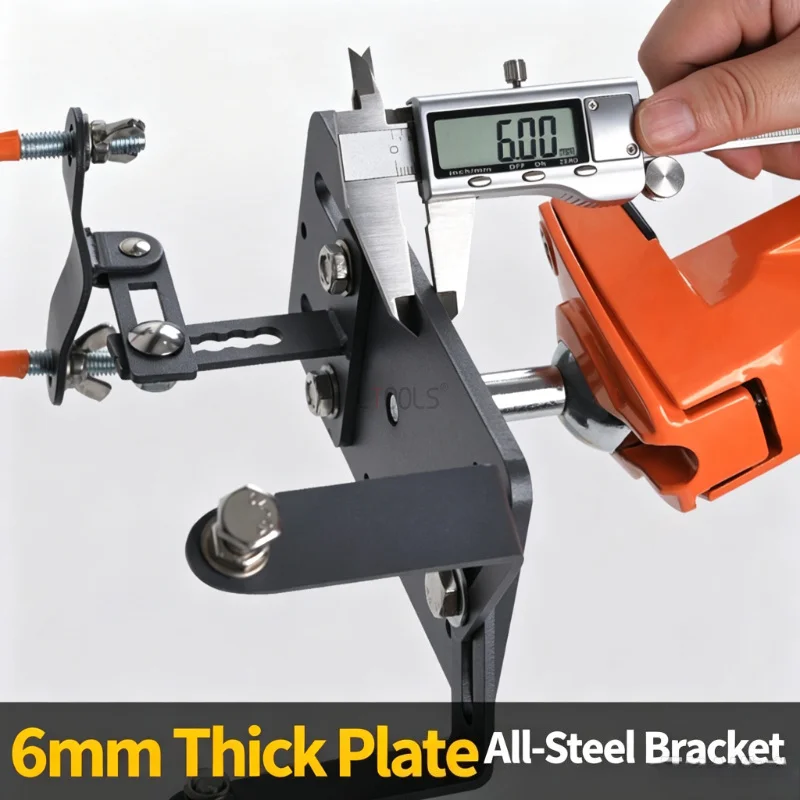 Universal Drill Stand Clamp Multifunctional Bench Vise Holder for Electric Grinder Hand Drill Punching Polishing Processing Tool