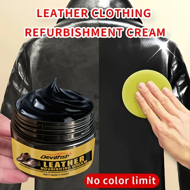 Multifunctional Care And Restoration Cream - Provides Deep Care for Car Seats, Sofas, Jackets, Shoes And Clothes: Enhances Shine