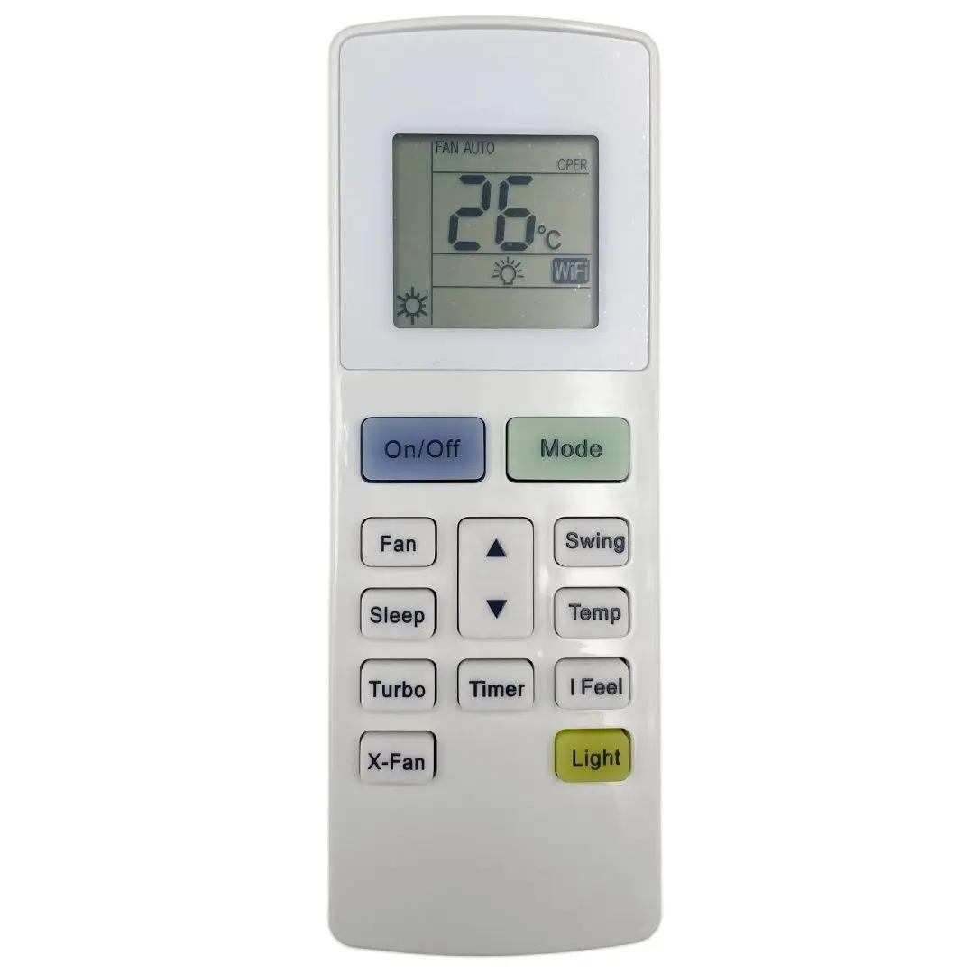 Remote Control YAW1F For GREE / Sinclair / General Climate / Royal Clima Air Conditioner GC-MR18HR32, RC-VX28HN, YAW1F1