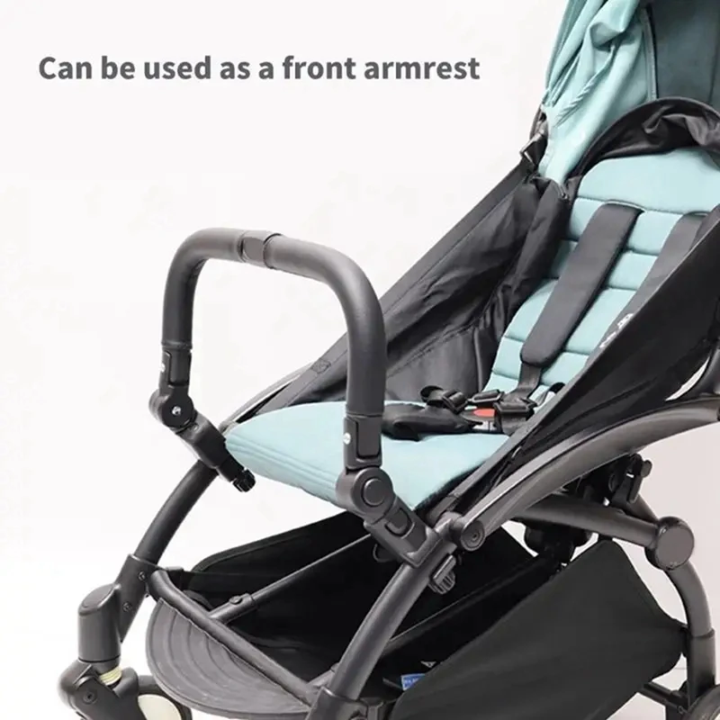 New Baby Strollers Bumper Bar Replacement Handle Crossbar Pram Armrest Universal Adjustable Handlebar Fit Most Pushchair-A75P