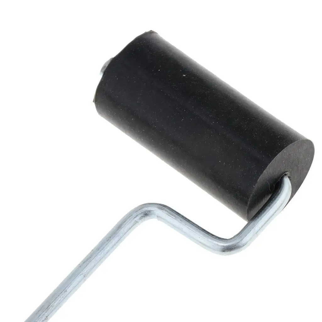 Rubber Roller Brayer Heat Proof Silicone Seam Roller Flooring Membrane Press Tool for Soldering Hot Air Welding