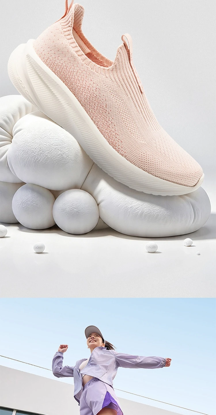 361 Degrees Fengye 5.0 Slip-On-Laufschuhe, leicht, verschleißfest, stoßdämpfend, atmungsaktiv, weich besohlte Turnschuhe 682632242 – Detail 9