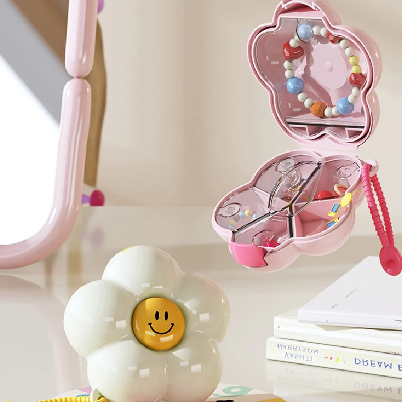 Boîte de rangement de médicaments multi-compartiments Portable, conteneur de pilules de voyage de qualité alimentaire avec compartiments scellés pour comprimés