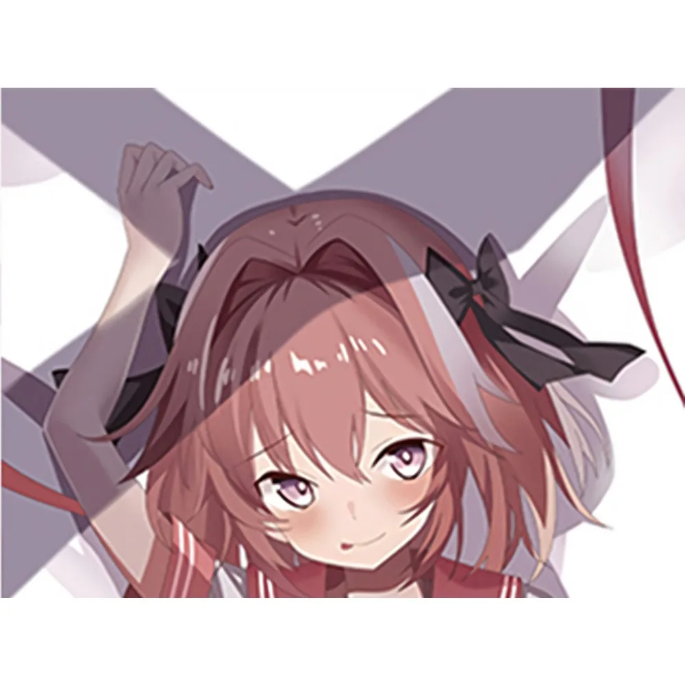 Dakimakura Cushion Protector Full Size Anime Printed Throw Pillow Cover For Sofa & Room Display Astolfo Without Pillow Insert