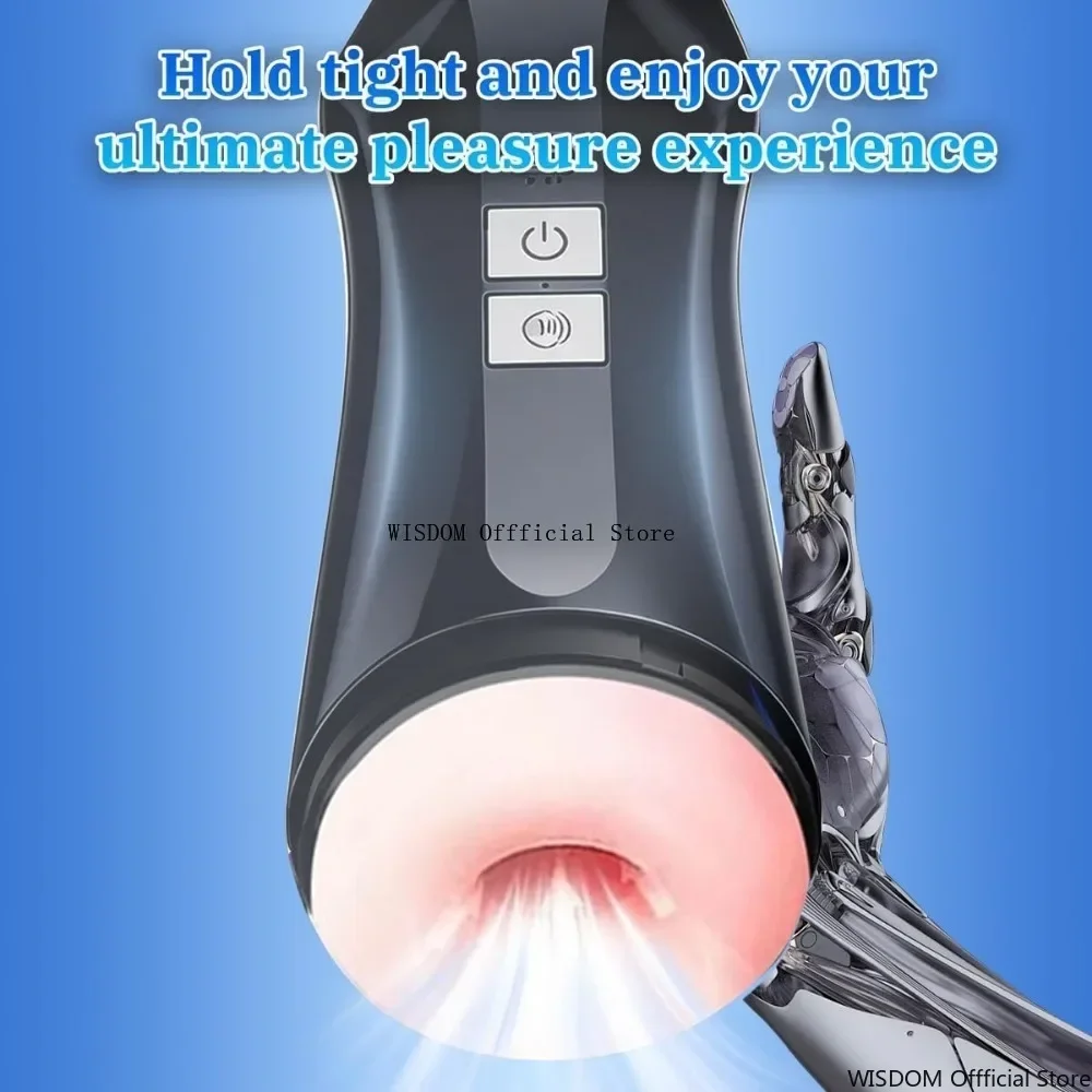 Automatic Male Masturbator With Sucking And Vibration Modes_voghion.com