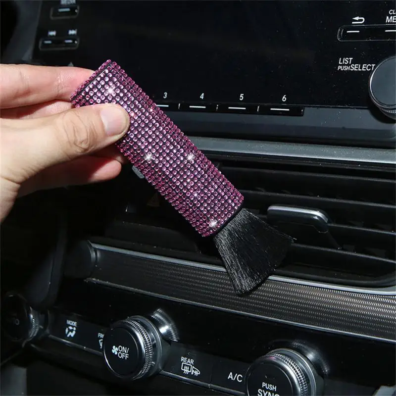 Desktop Brush With Synthetic Bristles Multi-function Durable Dustproof Brush Manual Brush For Gap Dust Removal Car Wash Brush