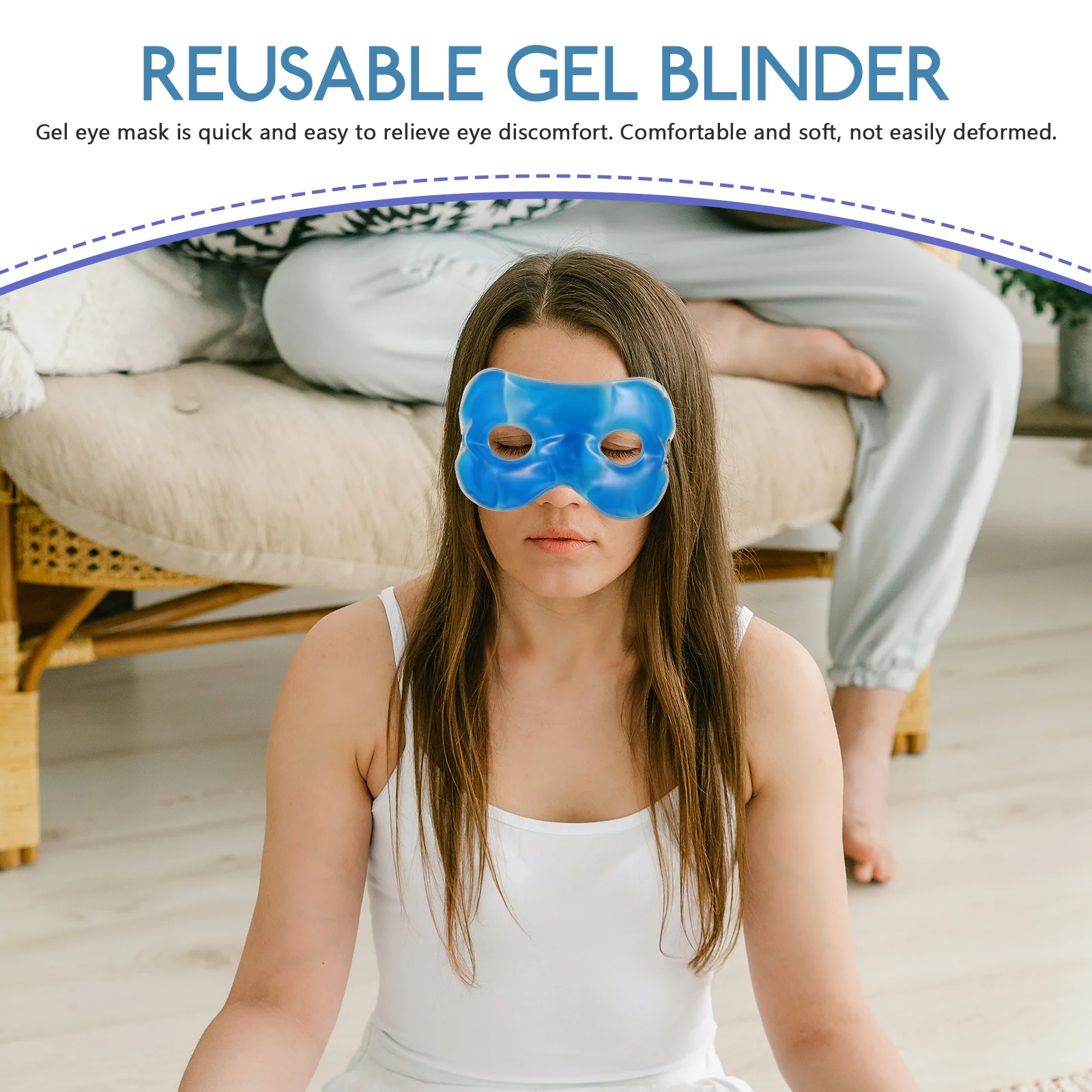 

Гель, лед, холодный, горячий компресс, охлаждающий чехол, мягкий, удобный, для сна, многофункциональная маска для лица, облегчение синяков, глаз