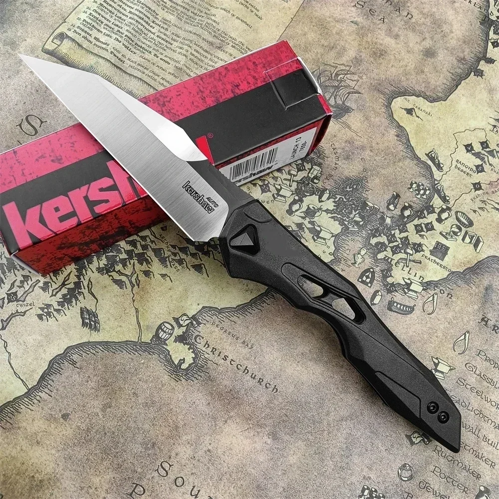 Folding Pocket Knife KS 7650 Launch 13 8Cr13Mov Blade Nylon Fiber Handle Outdoor Hunting Flipper Knives EDC Tools Gift