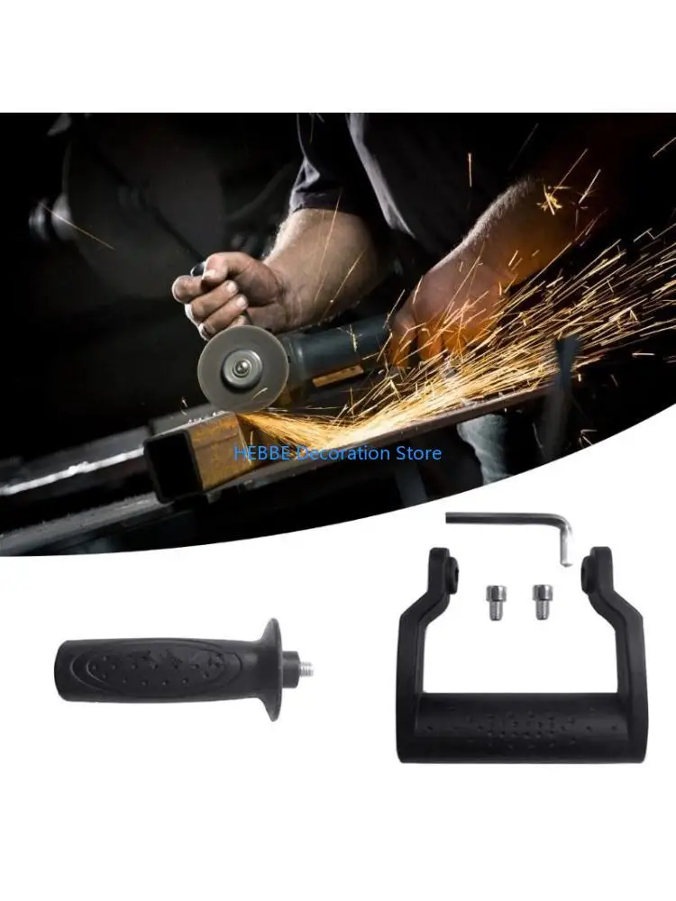 

B0KC Auxiliary Handle 10mm Thread Diameter for Angles Grinder Grinds Handrail Handles