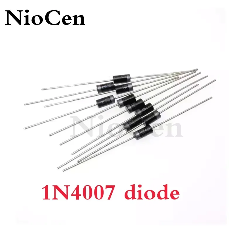 （100pcs） 1N4007 rectifier diode IN4007 1A 1200V DIP DO-41 Schottky diode