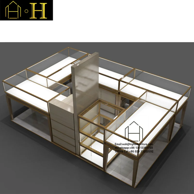 на заказ.Современный дизайн, торговый центр, ювелирный киоск, киоск для демонстрации ювелирных изделий, ювелирный киоск, приспособление для магазина торгового центра