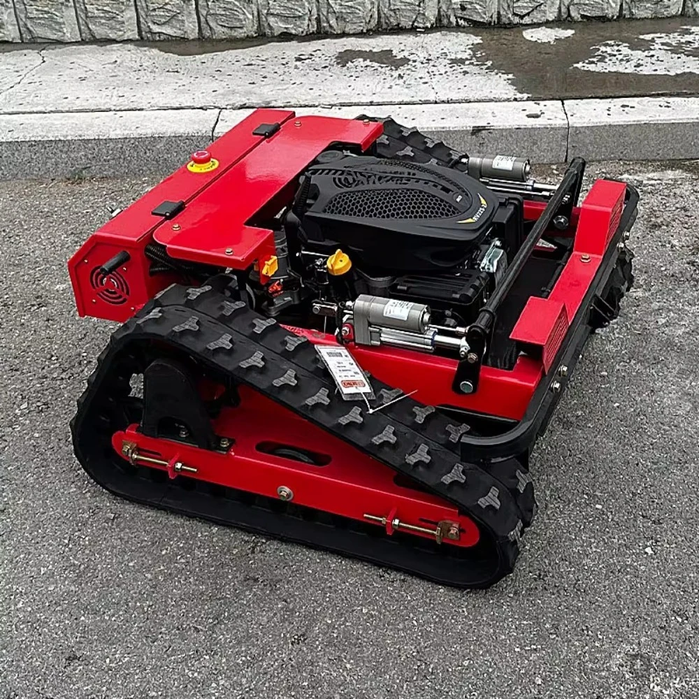 Industrial Grade Heavy Duty High Quality Remote Control Lawn Mower with Grass Box CE EPA Certified 8HP Petrol Engine