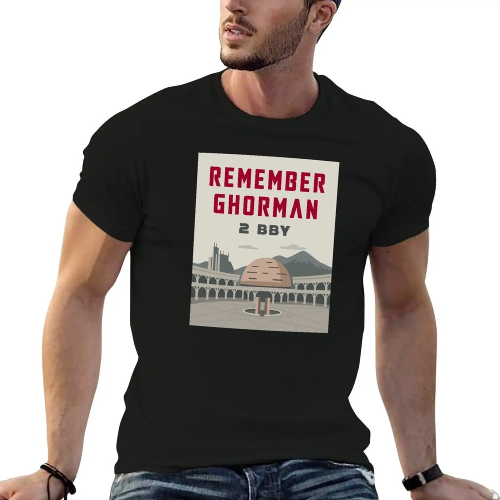 

Remember Ghorman T-Shirt man t shirts graphic funny t shirts cotton T-Shirt