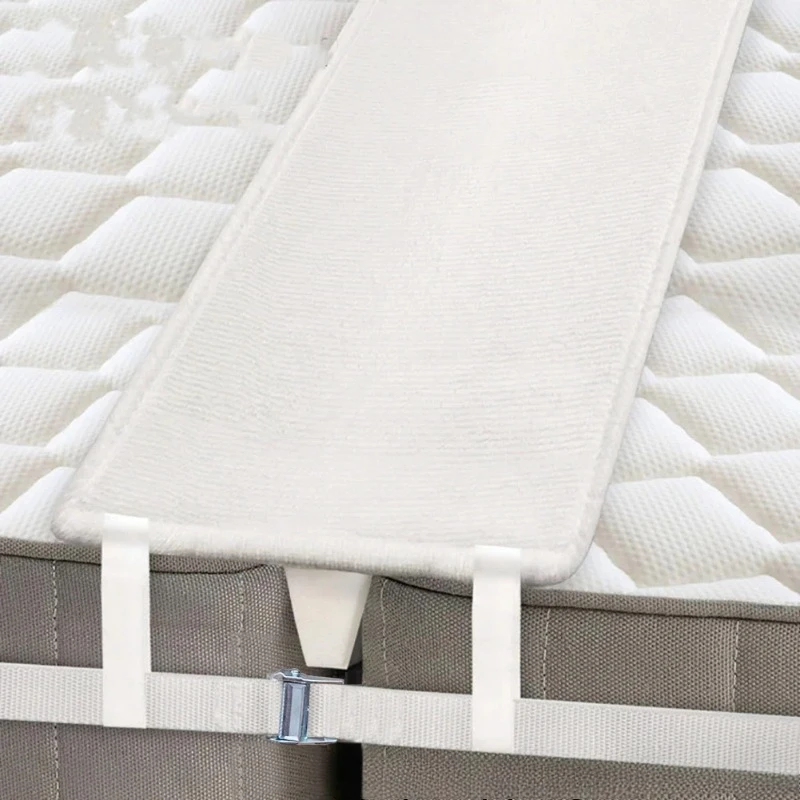 Bed Bridge Mattress Connector Twin To King Converter Kit Metal Bed Gap Filler Two Single Mattress Connector for Home Hotel